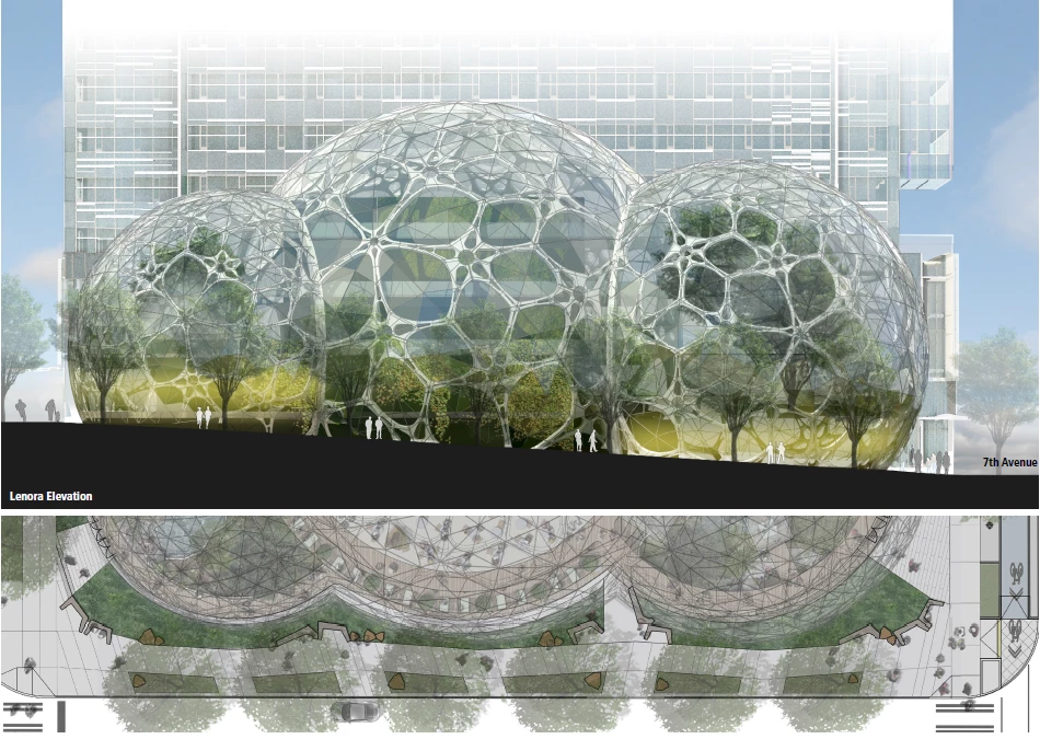 Amazon updates Seattle headquarters design